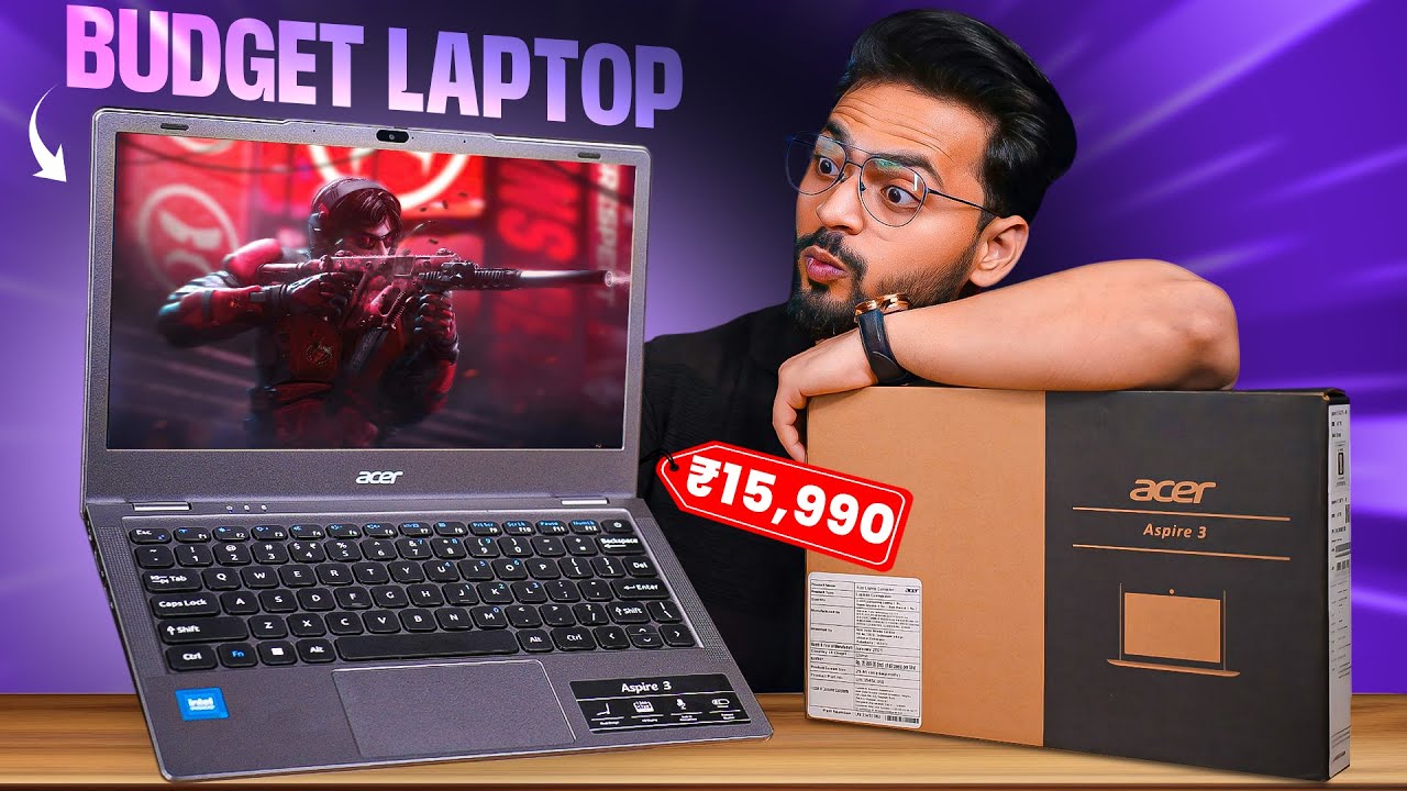 Laptop At Just Rs 15,990/- 🤯️ | Acer Aspire 3 Review 🔥 | Windows 11 + Copilot 🚀