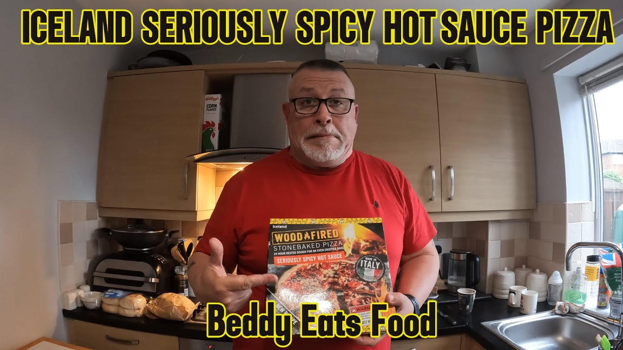 ICELAND  SERIOUSLY  SPICY  HOT  SAUCE PIZZA