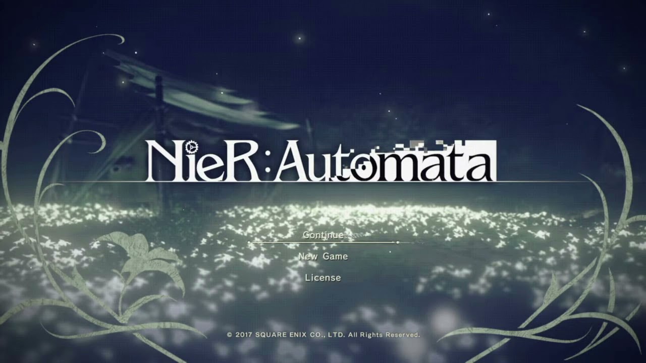 NieR:Automata Title Screen - Reimagined by Belzifer