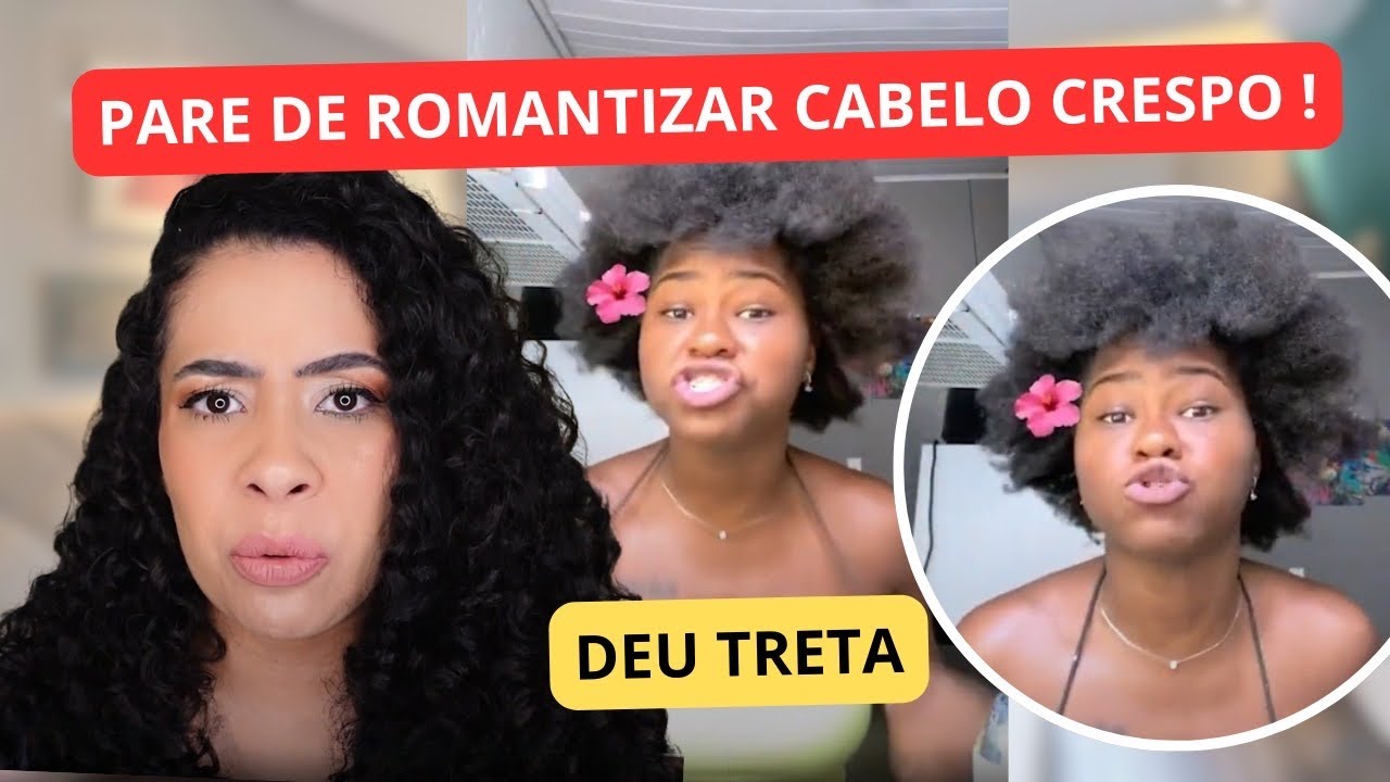 ROMANTIZA&Ccedil;&Atilde;O DO CABELO CRESPO ? INFLUENCER EXPOS !