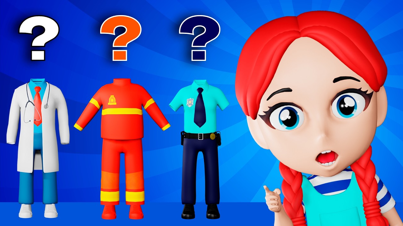 Where Is My Police Officer Uniform Song + MORE Best Kids Songs & Nursery Rhymes by Lights Kids 3D