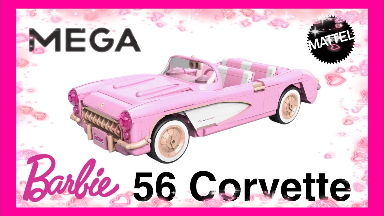 Barbie Corvette Hot Wheels