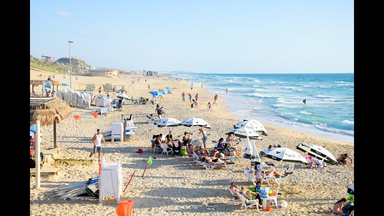 Holidays in Israel at Bat Yam Beach