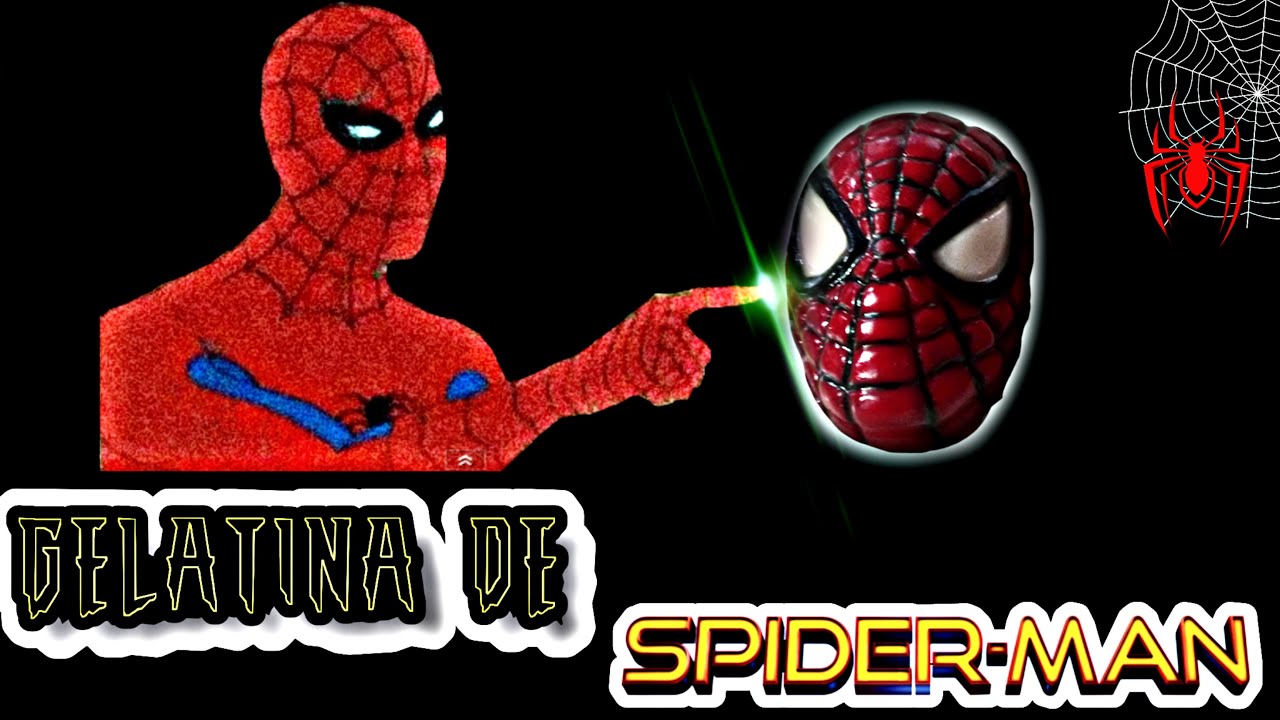 Gelatina SPIDERMAN🕷️/ Gelatina del  HOMBRE ARAÑA