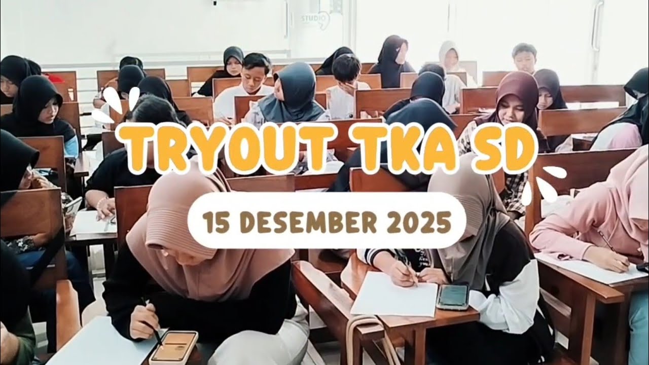 Try Out TKA Perdana untuk SD