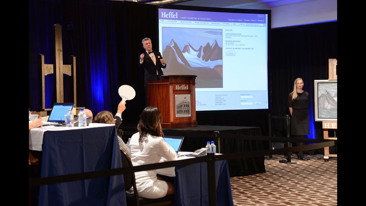 Lawren Harris, Mountain and Glacier Sells for Record $4.6 million at Heffel Fall 2015 Live Auction