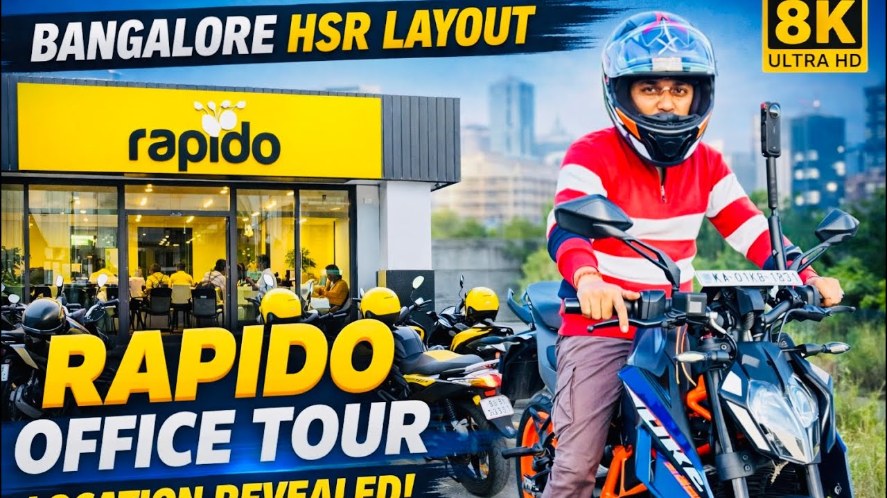 ಬೆಂಗಳೂರು HSR Layout ನಲ್ಲಿ ಇರುವ Rapido Office Location | Complete Guide Kannada | Rapido Bangalore