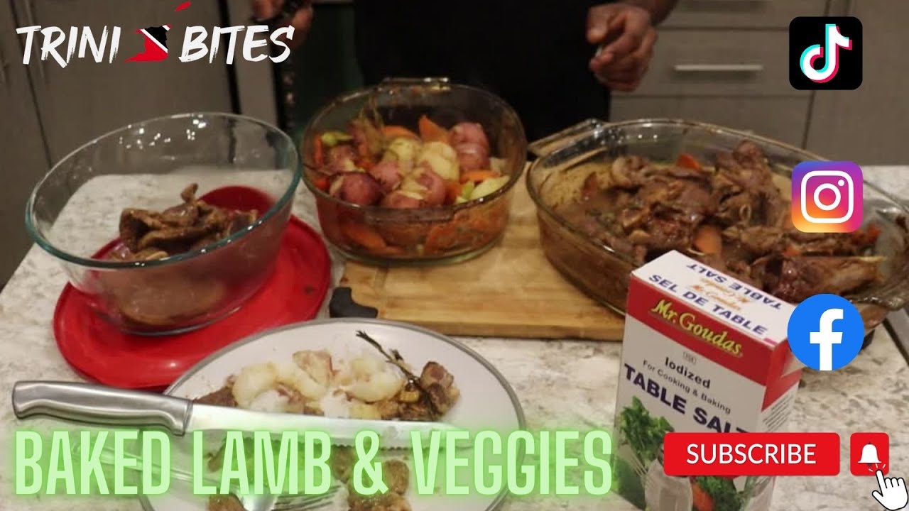 Trini Bites EP. 65 Baked Lamb & Veggies! **DELICIOUS**