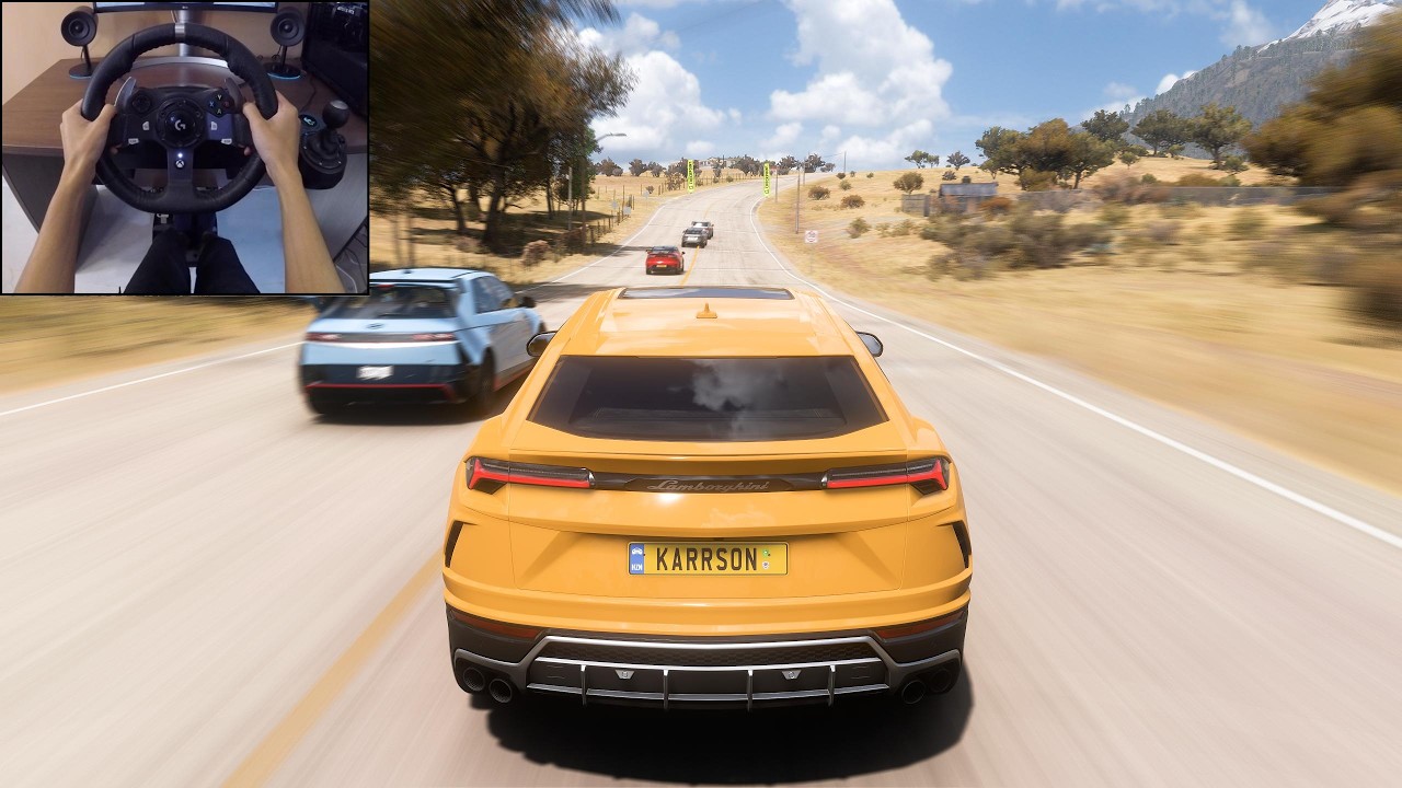 Lamborghini Urus VS SUV Cars - Forza Horizon 5 | Logitech G920 Steering Wheel