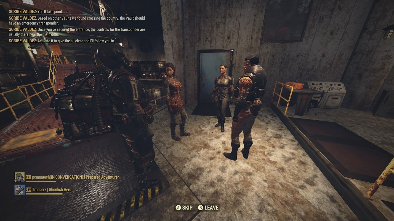 Fallout 76 Gameplay Part 418 with Pcmantech 4k PC