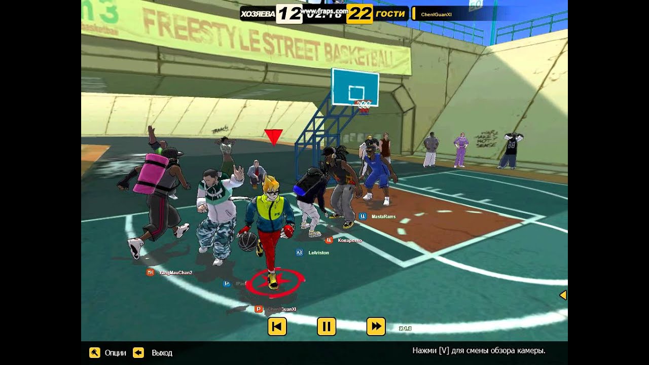 Tap-dunk after alley-oop block FSSB [RU] by Коварство