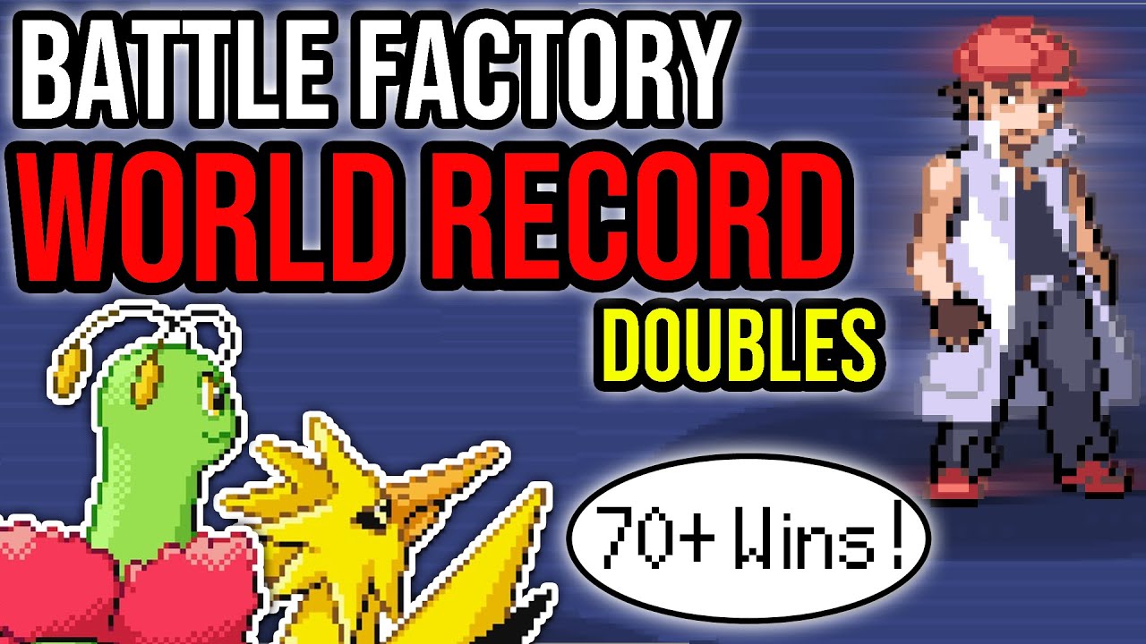 MY FAVORITE SET! Battle Factory WORLD RECORD Doubles Attempts! | Pokemon Emerald