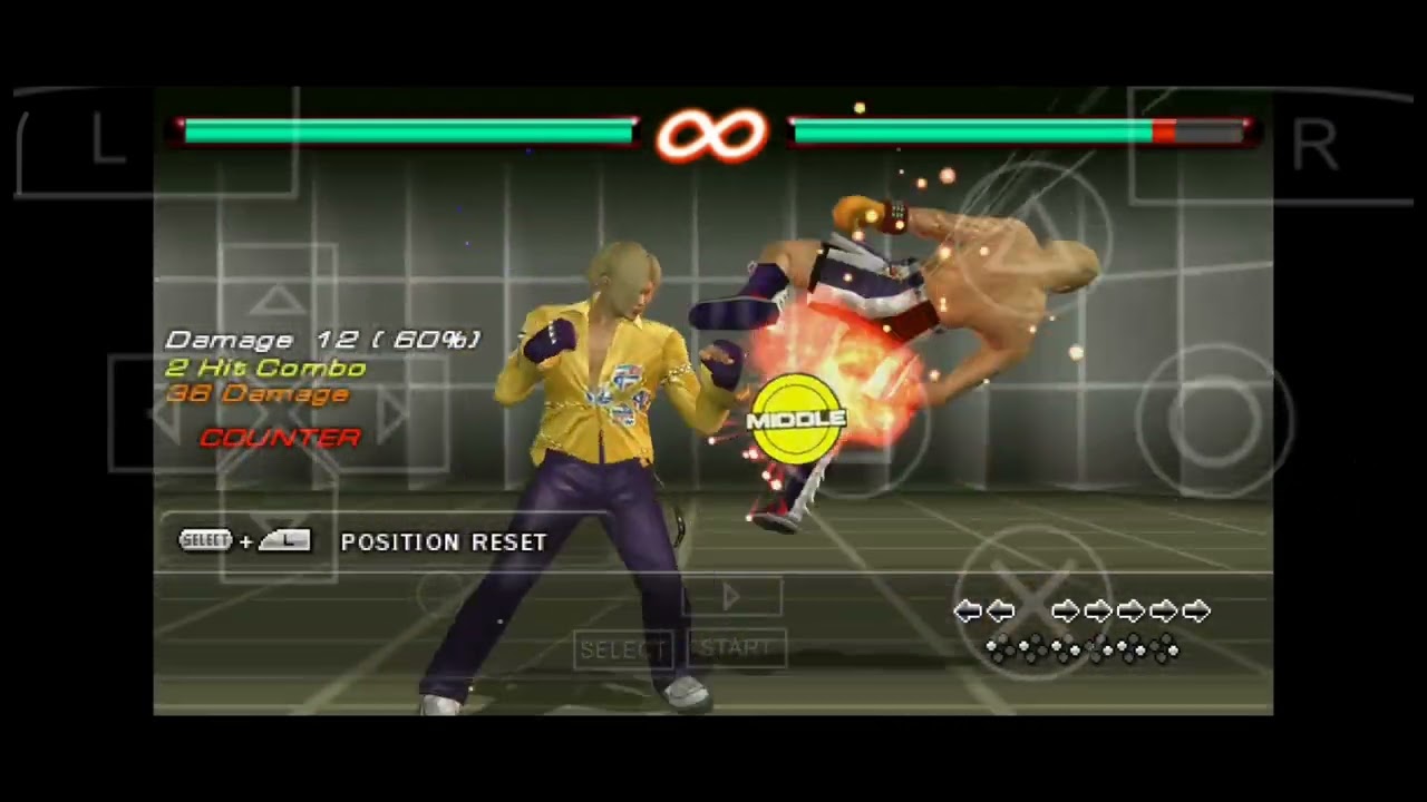 Super Hard Wildman Combo Steve Fox TEKKEN 6 PSPP MOD ANDROID