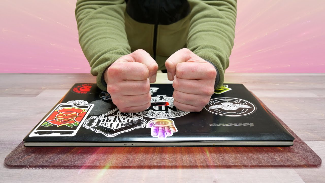 Я разбил ноутбук Lenovo.