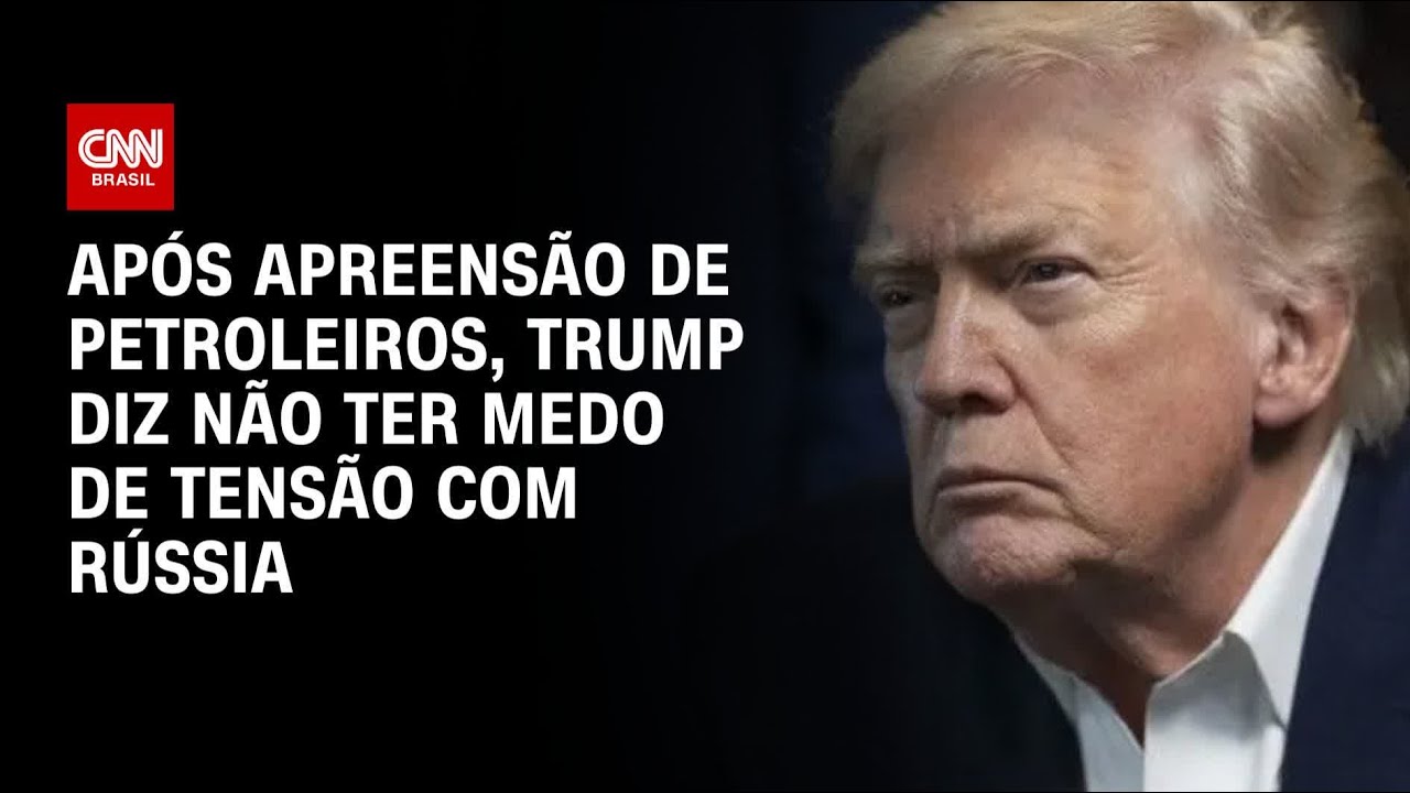 EUA dizem que Trump não teme tensão com Rússia após apreensão de petroleiros | CNN 360º