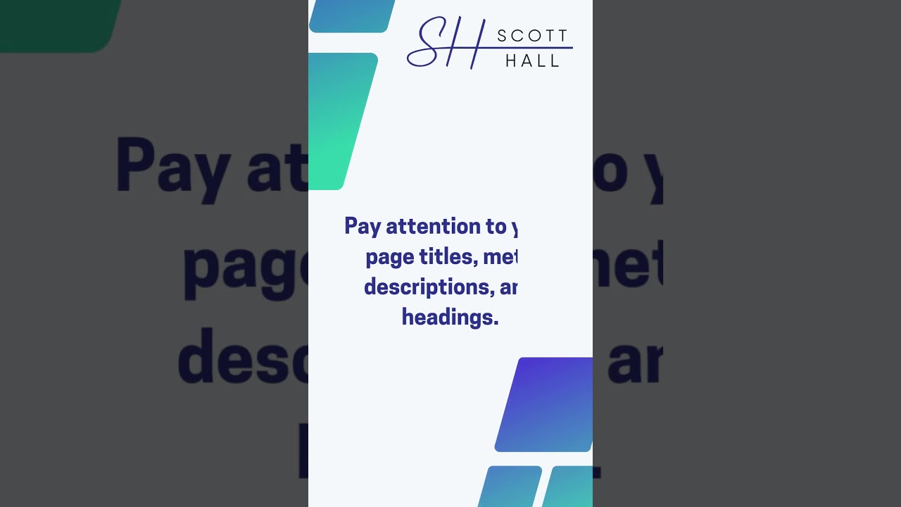 Optimize Metadata and Headings