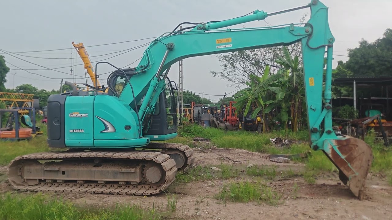 Giới thiệu máy xúc Kobelco Sk135SR-2 cần cứng xích guốc cực phẩm AE cần liên hệ: 0988273763