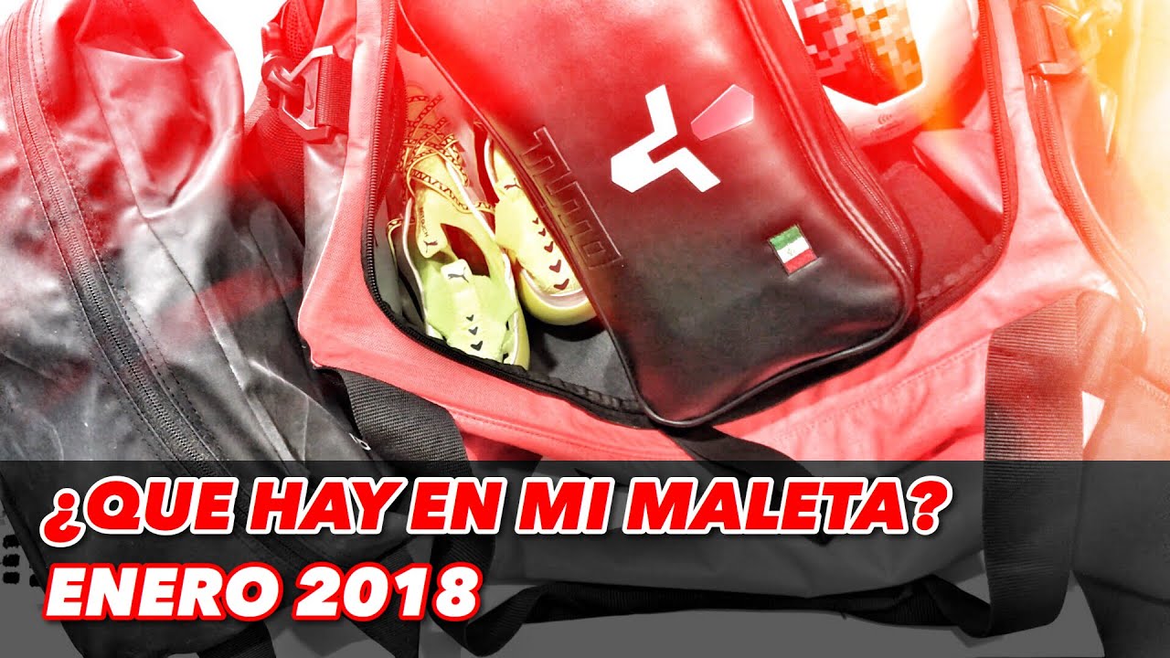 ¿Que hay en mi maleta? Enero 2018 | 🔥 What’s in my bag?