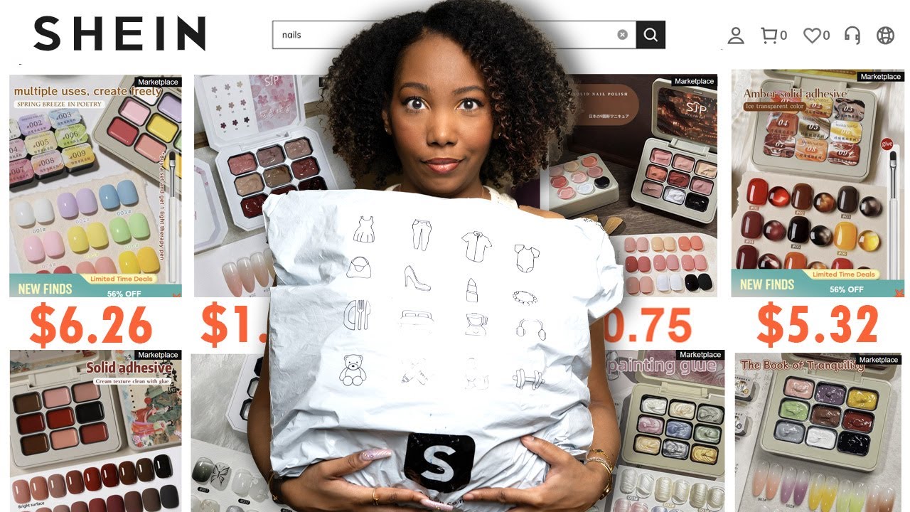 Doing My Nails with Shein Products