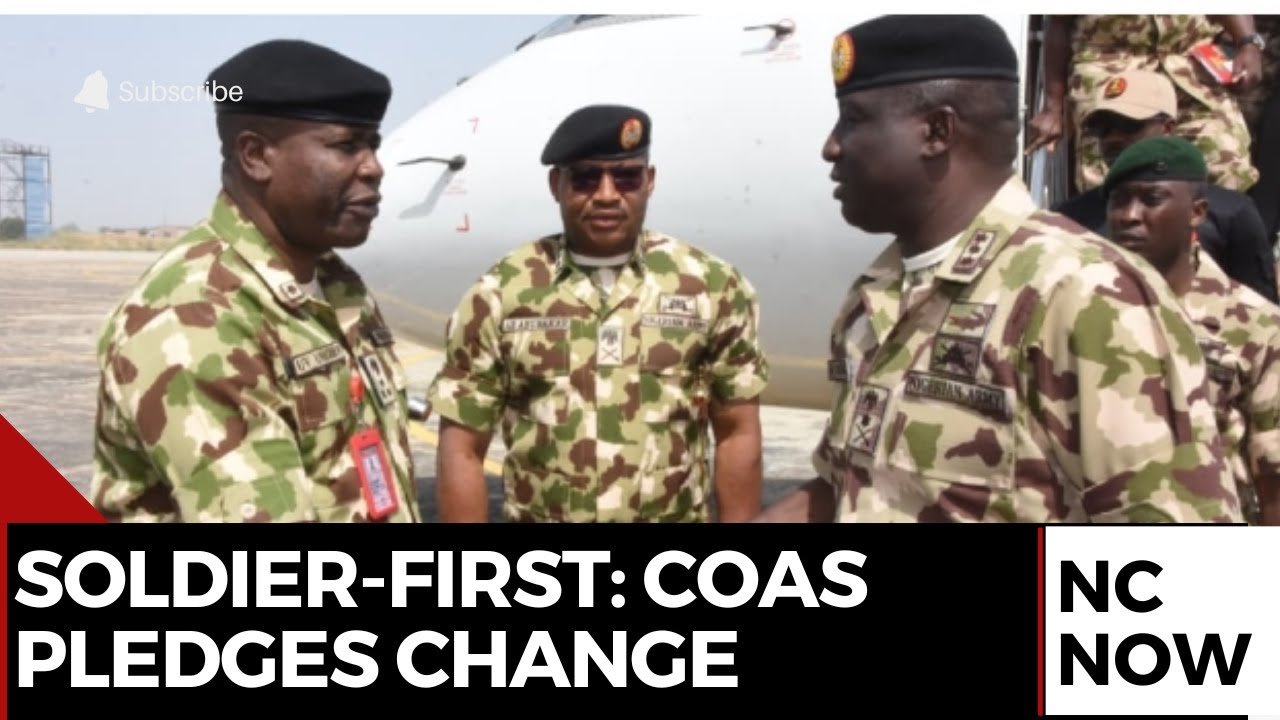 COAS Waidi Shaibu Promises Better Welfare for Nigerian Troops