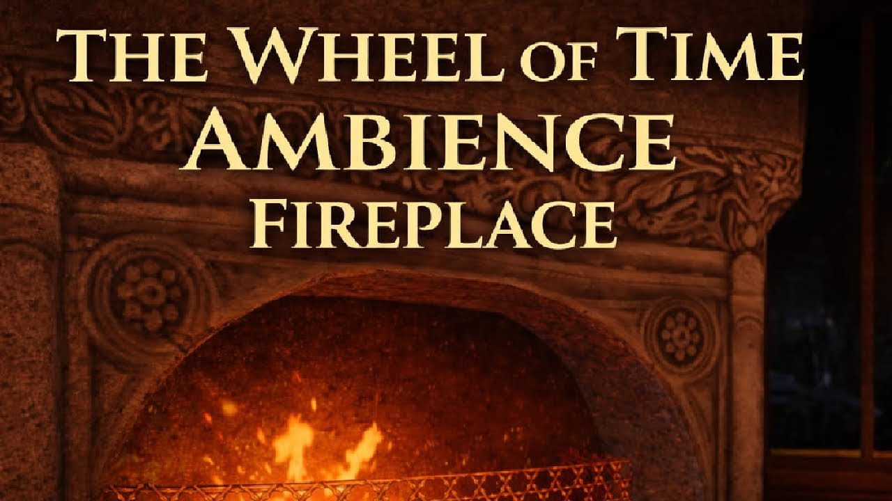 The Wheel of Time Ambience🔥Fireplace 🔥