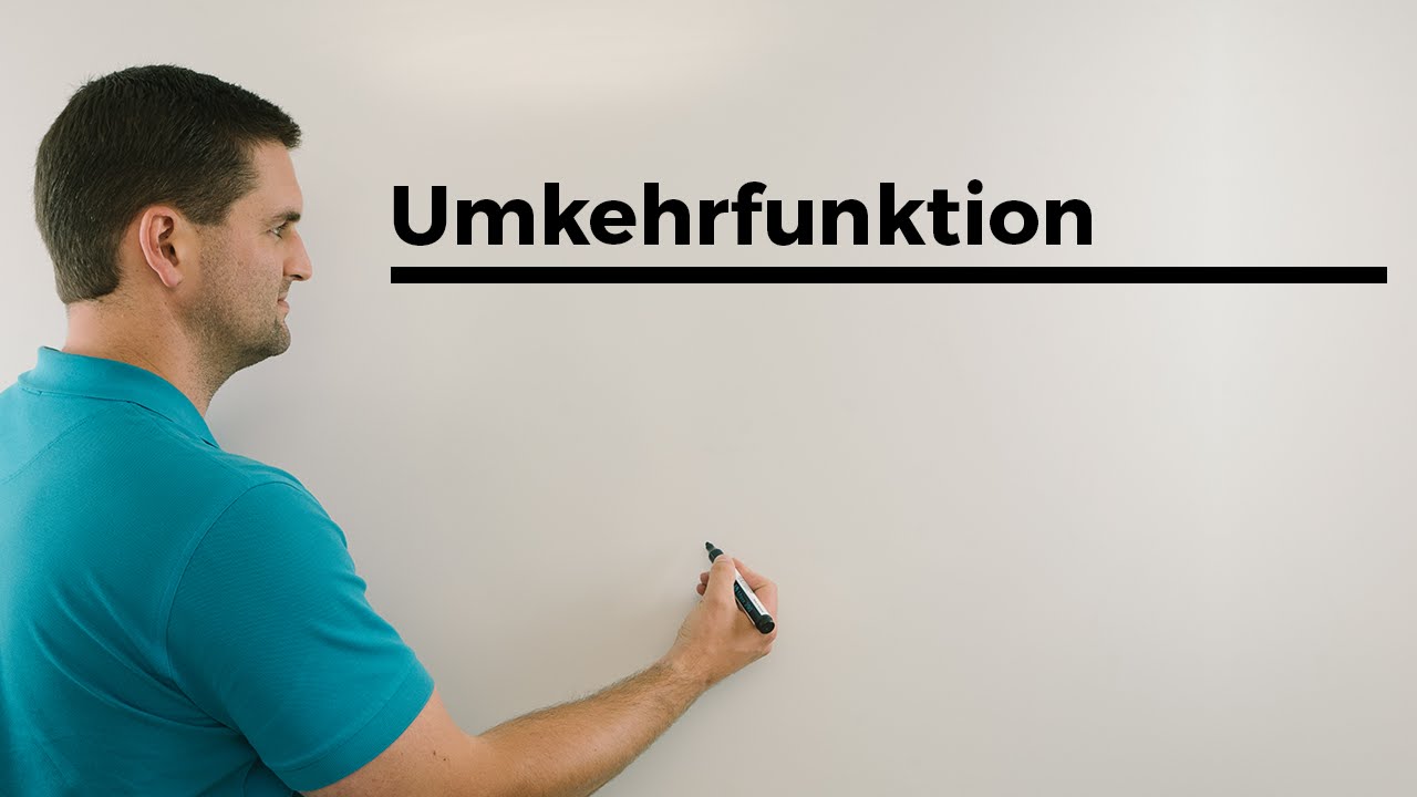 Umkehrfunktion, Achtung +-  bei x^2 | Mathe by Daniel Jung