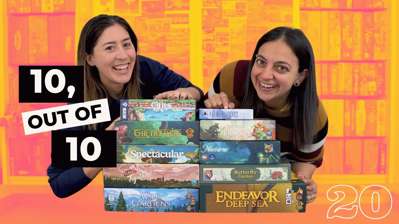 10, OUT OF 10 (Part 20): 😬Uh oh, they're all new titles. We're on a series hamster wheel 🐹