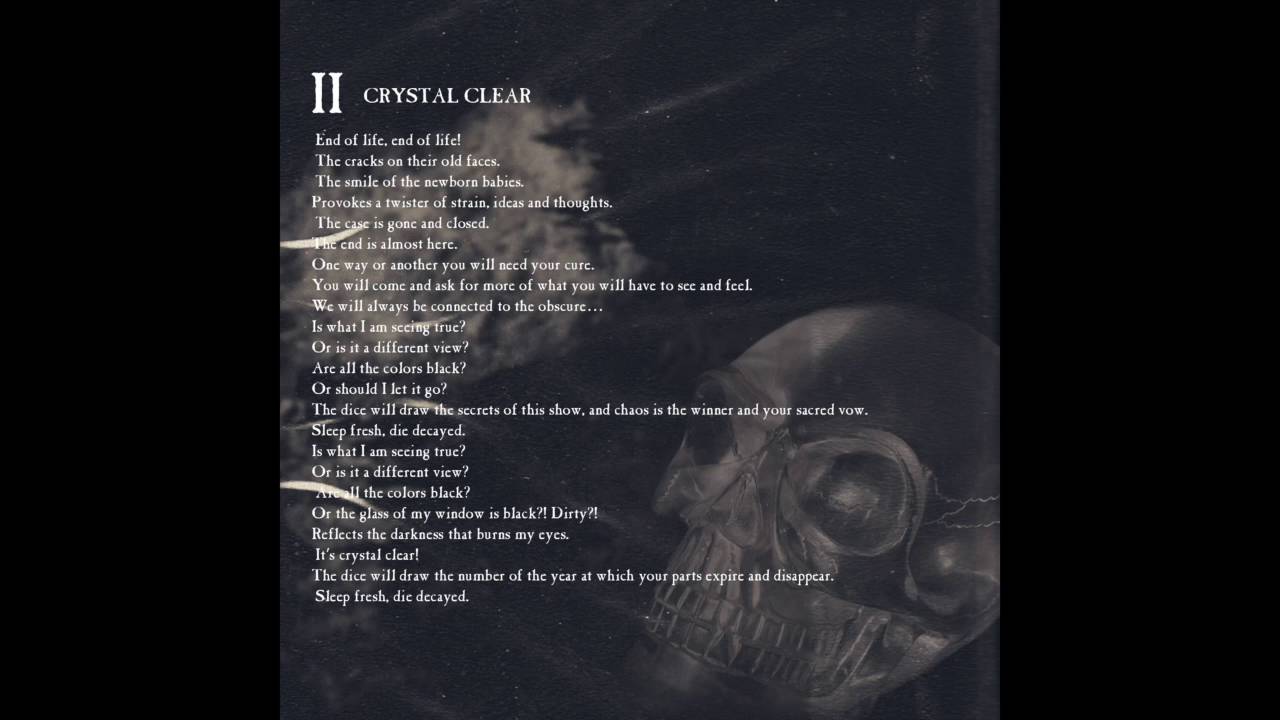 ODIOUS - Crystal Clear (Skin Age)