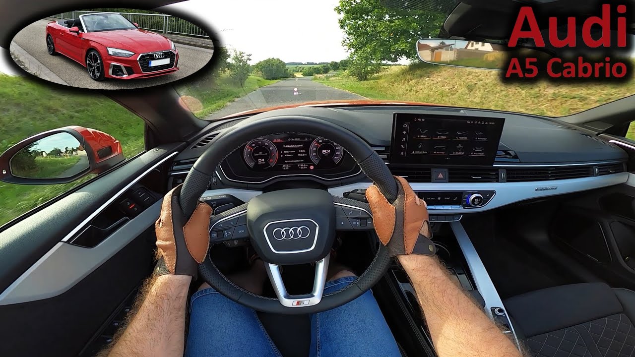 2023 Audi A5 Cabriolet | POV driving