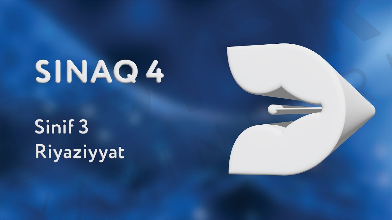 Riyaziyyat 3-cü sinif - Sınaq 4