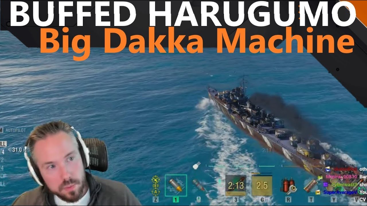 Buffed Harugumo - Big Dakka Machine