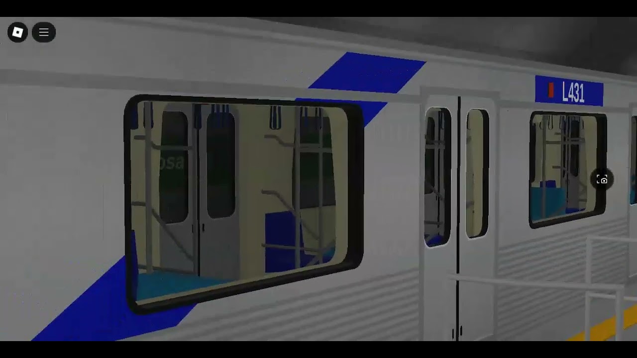 frota L o L43 em teste do CBTC na linha 2 verde, chegando e partindo de ana rosa