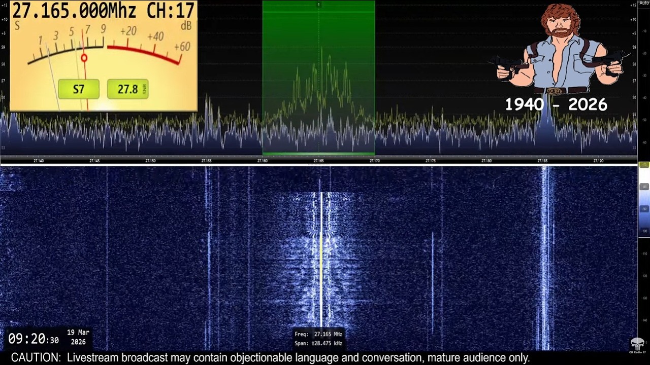 Live CB Radio Channel 17 - 03/19/2026