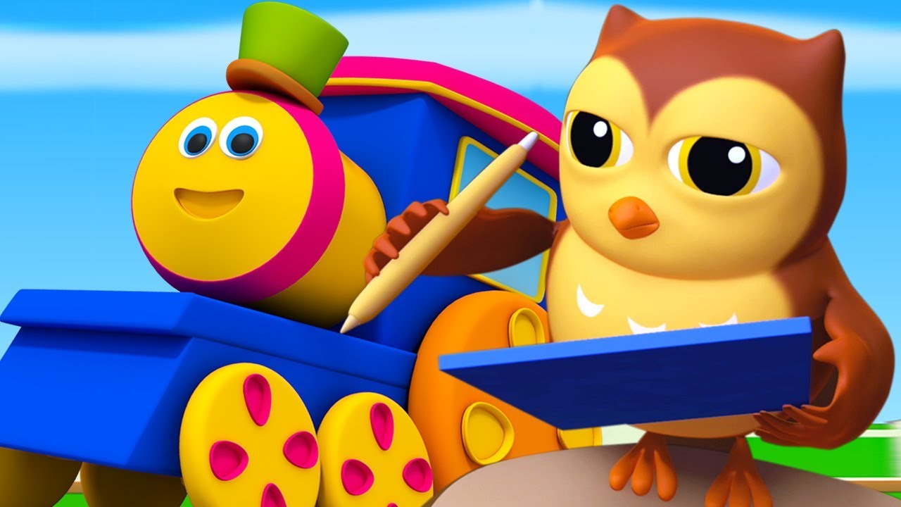 Bob il treno | vecchio gufo saggio | rime in italiano | Old Wise Owl | Bob The Train Italiano