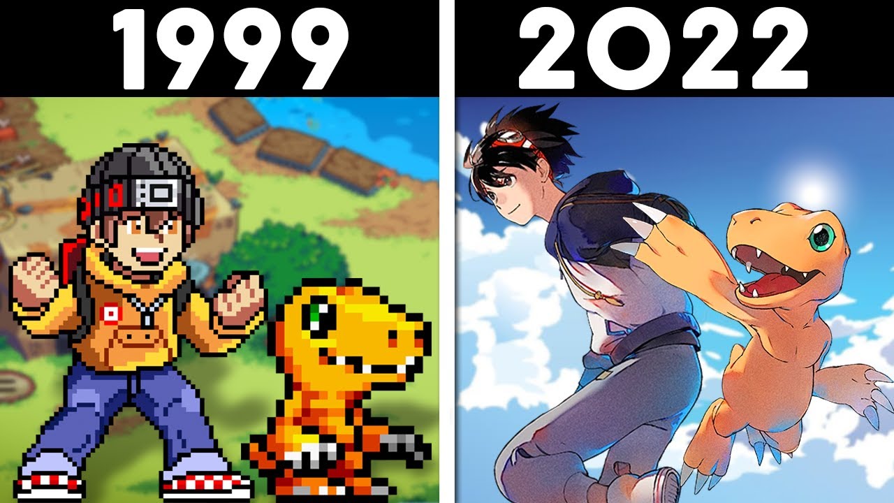EVOLUÇÃO DO DIGIMON NOS GAMES