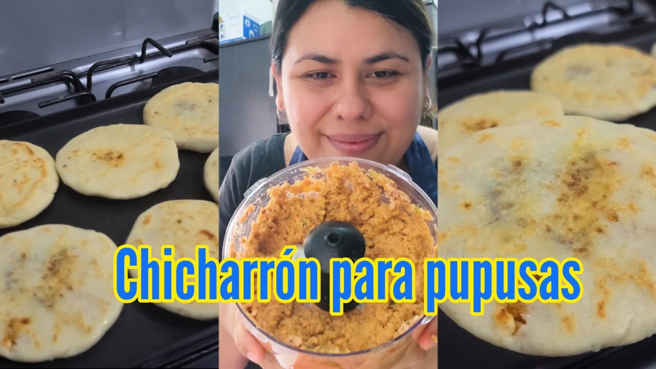 COMO HACER CHICHARRON PARA PUPUSAS DE FORMA PRACTICA PARA PRINCIPIANTES.