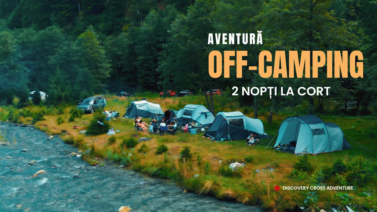 Refuzați în Camping Voina am dormit 2 nopți Off-Grid pe malul râului