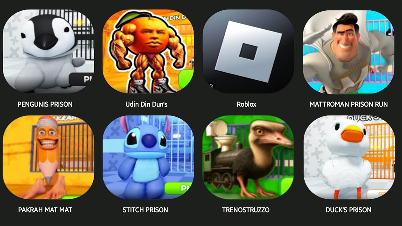 MATTROMAN PRISON RUN,TI TI TI SAHUAR,CHIMPAZINI COCOZINI,LIRILI LARILA,TRULIMI TRULALA,STITCH PRISON