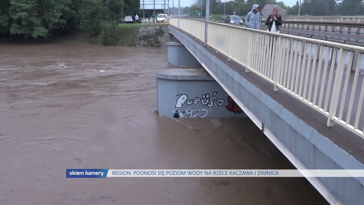 REGION. PODNOSI SIĘ POZIOM WODY NA RZECE KACZAWA I ZIMNICA
