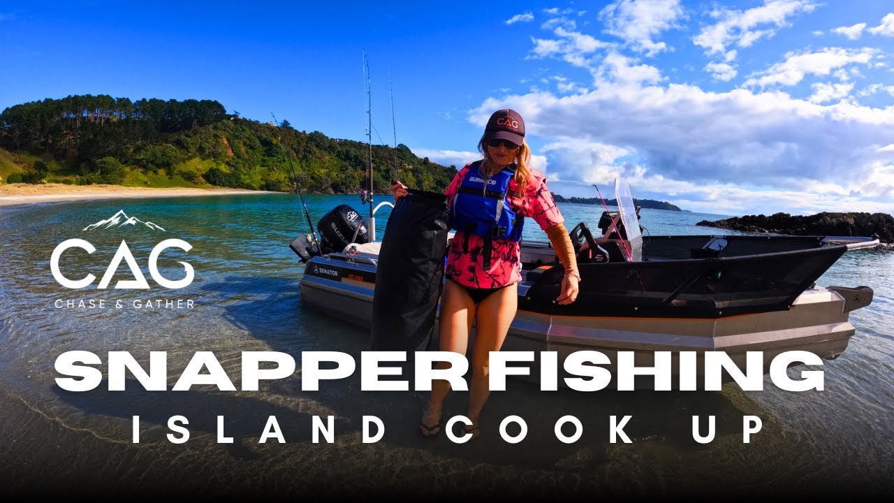 Venison on the BEACH + Snapper on deck! 