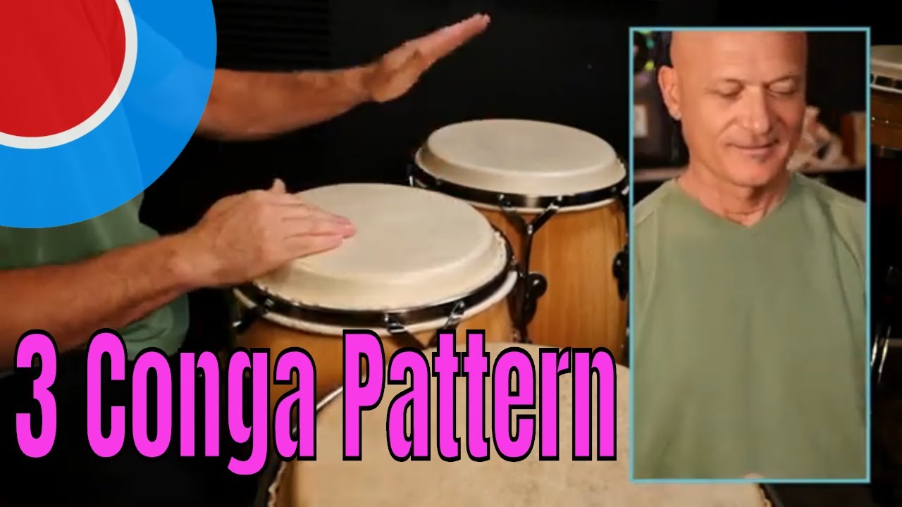 3 Congas // Melodic Pattern // Tutorial