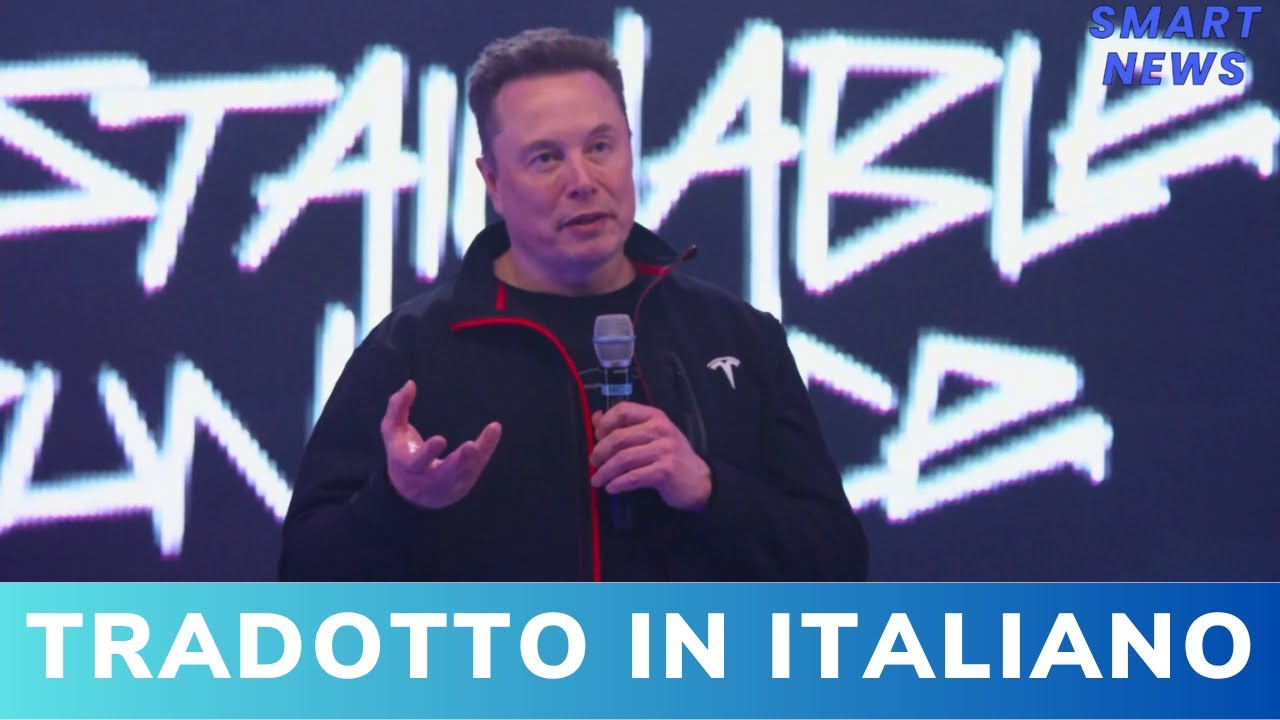 Il discorso INTEGRALE di Elon Musk che fa discutere: robot, IA e il lavoro del futuro