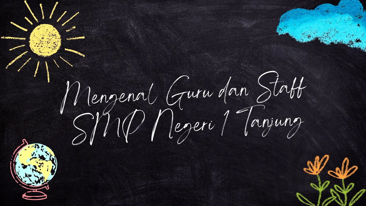 Guru dan Staff SMP Negeri 1 Tanjung