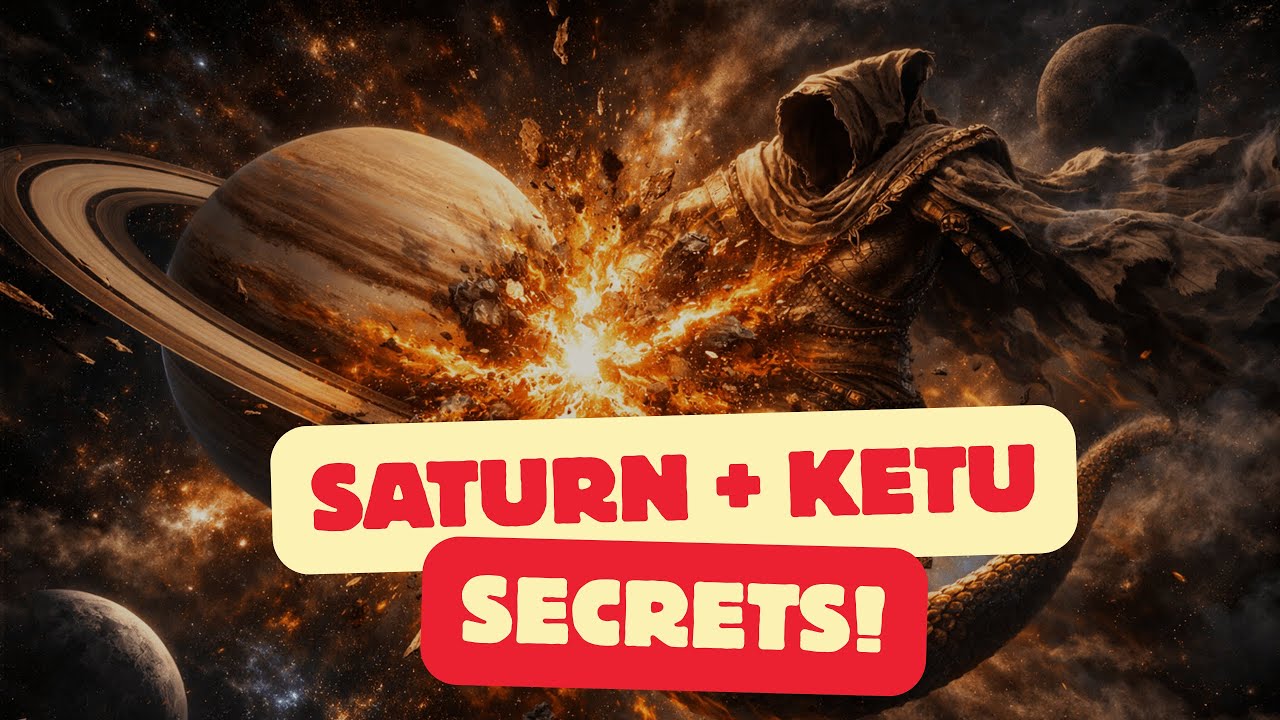 Saturn Ketu Conjunction in Vedic Astrology | Anmol A Kapoor | AK Astrology TV