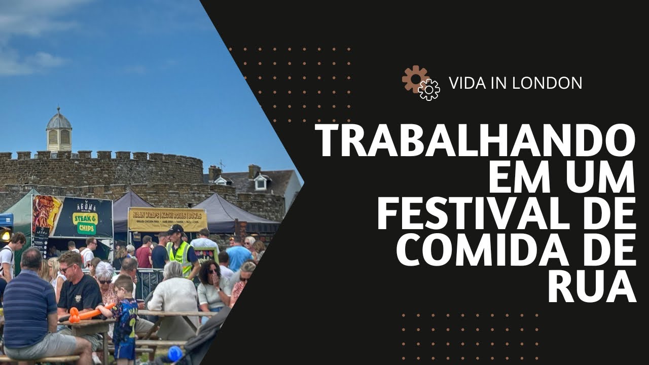 VENDENDO PICANHA EM UM FESTIVAL DE COMIDA DE RUA NA INGLATERRA!