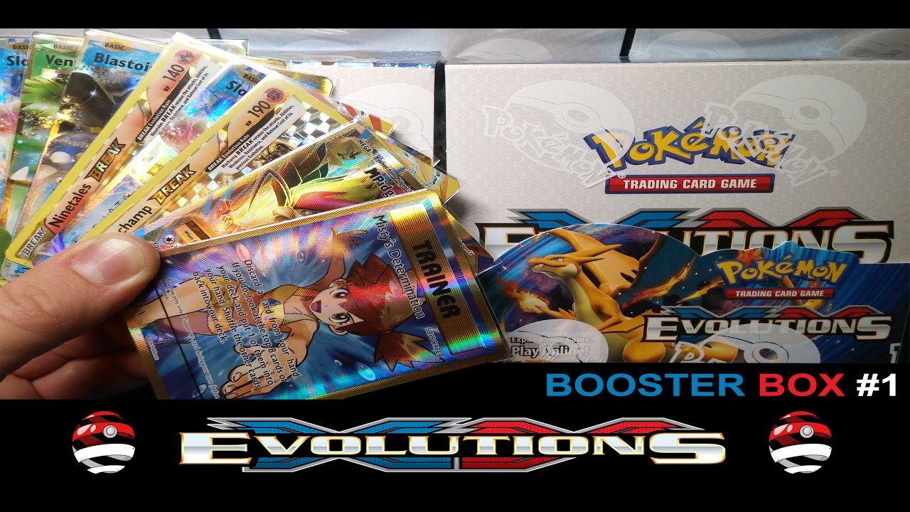 AMAZING POKEMON EVOLUTIONS BOOSTER BOX OPENING #1 - POKEMON UNWRAPPED