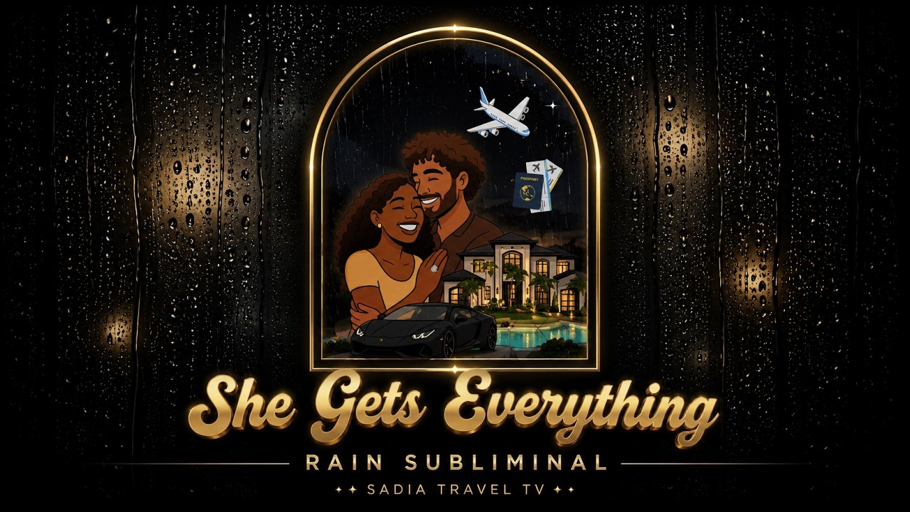 ✨She Gets Everything: Divine Love Rain Subliminal 🌧️ (Black Love Edition | 1:11:11)
