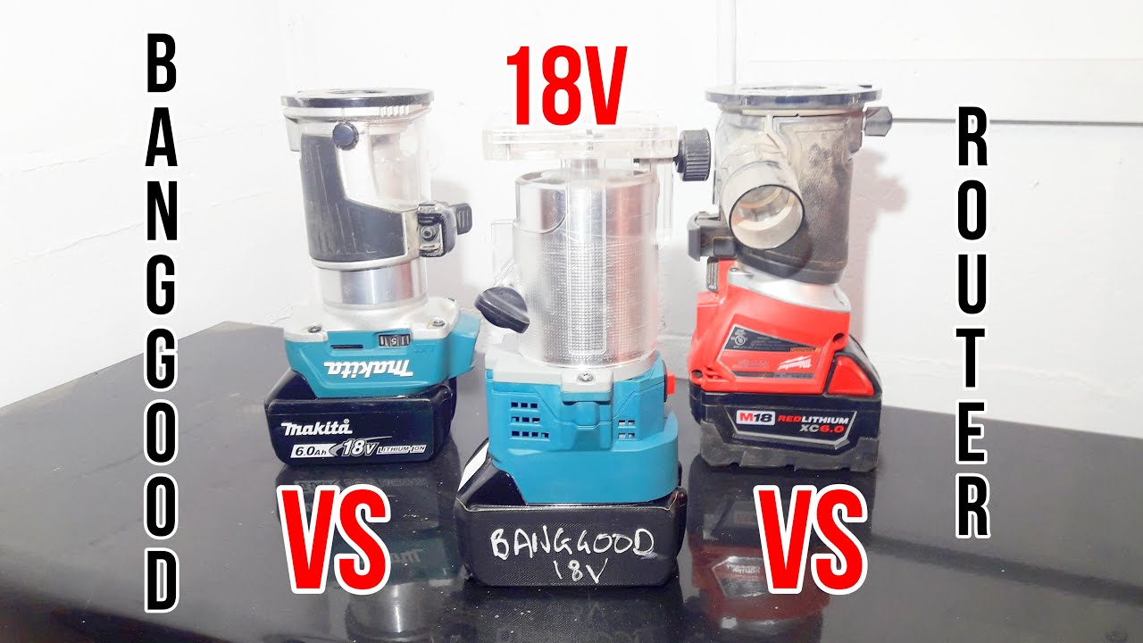 Обзор фрезера Banggood 18 В | Сможет ли он превзойти Makita и Milwaukee? | Обзор беспроводных фре...