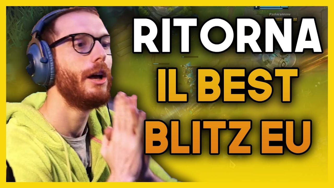 BLITZ BACK IN BUSINESS IN EUW