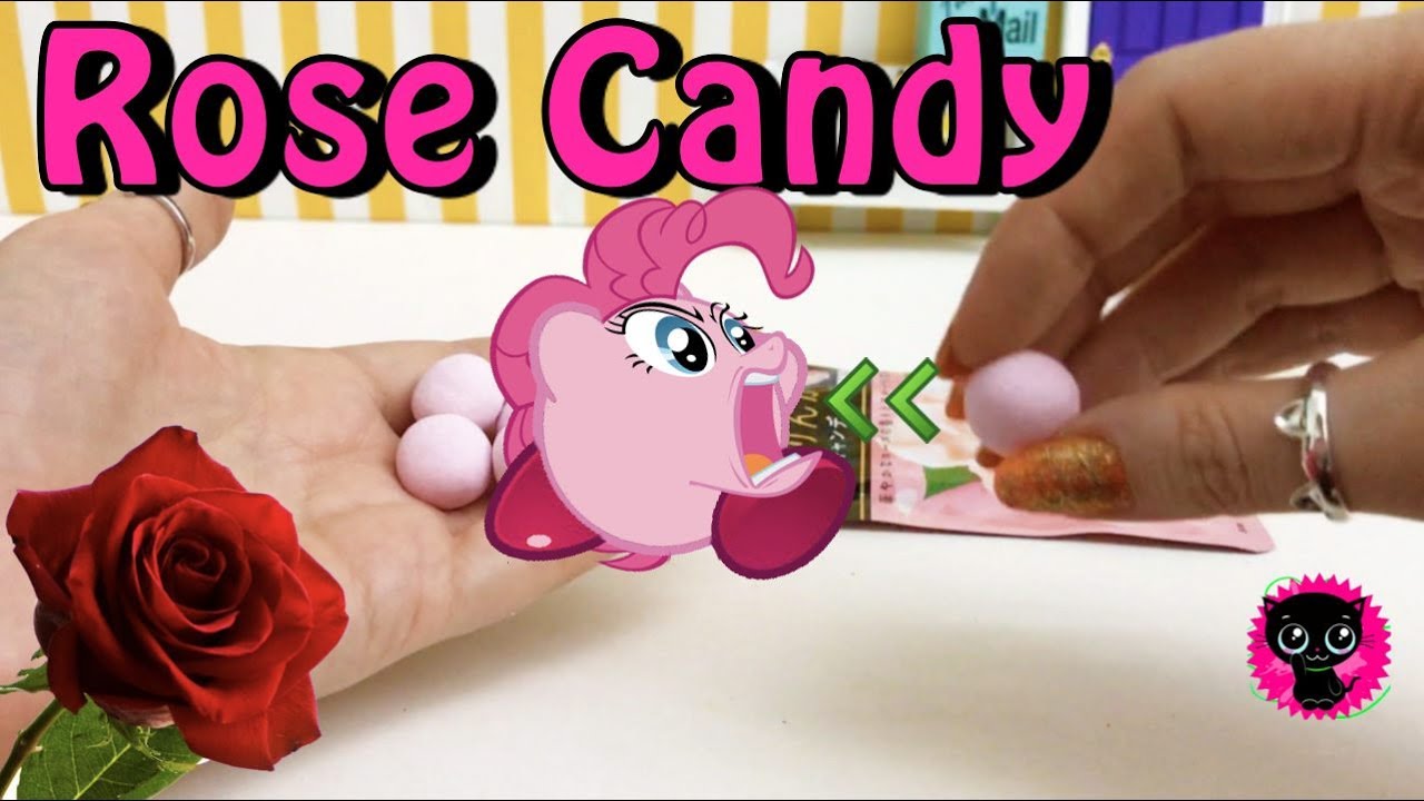 Tasting Japanese Rose Candy! Kracie FUWARINKA Beauty Rose Candy - KIMYOKITTEN
